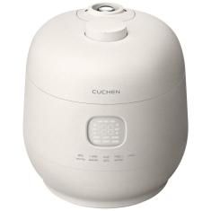 Panela de Arroz Elétrica 10 Xícaras de Dupla Pressão com Aquecimento por Indução, 110v, Cuchen CRH TWK1040WUS, Branca