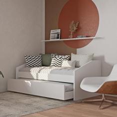 Bicama Babá para Quarto Infantil 100% MDF - Foscarini