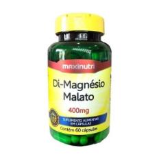 Di-Magnésio Malato 400mg (60 caps) - MaxiNutri-Feminino