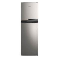 Geladeira Continental TC45S Frost Free Duplex 400L Inox Look Econômica Espaçosa Controle Eletrônico Prata / 110