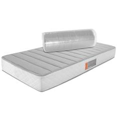 Colchão Solteirão Espuma D45 A Vácuo Ortopédica Certificada - BF Colchões