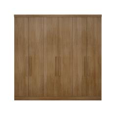 Modulo de Casal Safira para Guarda Roupa em MDF com 6 Portas e 8 Gavetas Clic Móveis