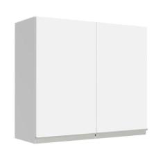 Armário Aéreo 70 Cm 2 Portas Branco Glamy Madesa Branco