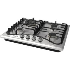 Cooktop A Gás Inox 4 Bocas Oster Semi Otop601 Bivolt