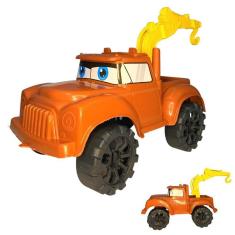 Caminhão De Brinquedo Guincho Inclinável Grande Praia Areia