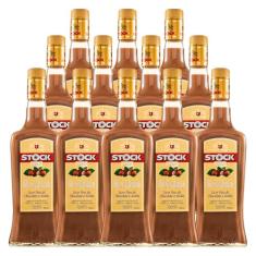 Licor Fino de Chocolate e Avelãs Stock Gianduia 720ml 12un
