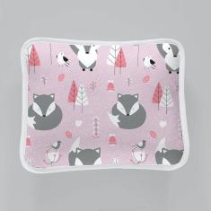 Jogo Lençol Berço Americano Malha 2 Peças Baby Fox