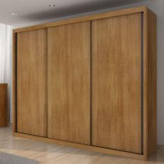Guarda Roupa Casal 3 Portas 6 Gavetas Vegas Cumaru