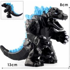 Boneco Blocos De Montar Super Godzilla Grande
