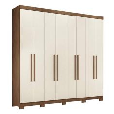 Guarda Roupa Casal Master New 8.4 8 Portas com Pés - Santos Andirá