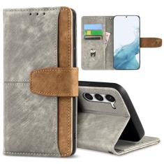 GANGANPRO Coldre de celular de negócios de couro para Samsung Galaxy Xcover7 5G, capa flip antiderrapante resistente a arranhões com suporte para cartão, capa carteira com suporte de 6,6 polegadas -