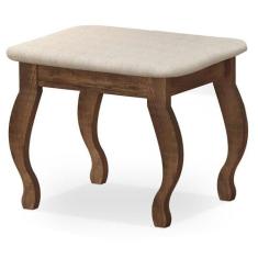 Banqueta com Almofada para Penteadeira Malbec  Luapa