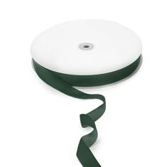 Fita de veludo de 25 jardas para embrulho de presente DIY | 1 rolo de 2,5 cm de carretel de rosto único vintage fita de veludo de cetim para enfeites de casamento, decoração de Natal, buquês florais