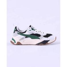 TENIS PUMA TRINITY 389289 05 BRANCO VERDE MASCULINO-Masculino