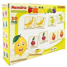 Jogo Da Memoria Frutas 30 Peças 788 - Jungles - JUNGES