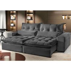 Sofá 2 Lugares Máximo Retrátil e Reclinável 2,00 Metros Móveis Mix, Ci