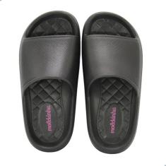 Chinelo Slide Infantil Molekinha Preto, 27, 28