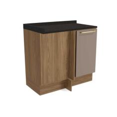 Módulo Cozinha Kappesberg Botanic Balcão Botanic M625 Canto Reto 1 Por