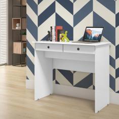 Escrivaninha Mesa Computador Quarto Escritorio EJ 2 Gavetas - EJ Móvei