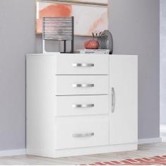 Cômoda Sapateira Vênus Branco Flex Moval