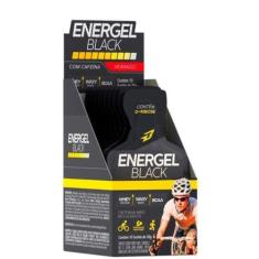 Energel Black 10 Saches/30g Gel de Carboidrato com Cafeína - Body Acti