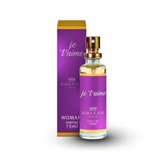 Perfume Feminino Je T'aime Amakha Paris 15ml Bolsa ou Bolso