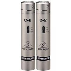 Microfone Behringer C-2 Condensador Para Estúdio 2 Unidades