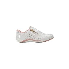 Tênis Kolosh Casual Feminino Cinza com Rosa