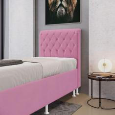 Cabeceira Bellatrix 90 / Sued Rosê  - ARADECOR, Rosê, SOLTEIRO