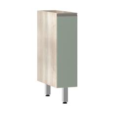 Balcão de Cozinha sem Tampo 20cm 1 Porta Luci Luciane Móveis