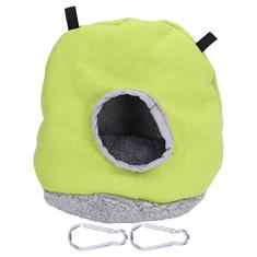 Casa de Pássaros, Cama de Gaiola de Pássaros Suspensa, Brinquedo de Barraca de Animais, Leve, Quente, Casa de Pássaros, Cama de Balanço Macia e Confortável, Casa de Gaiola de