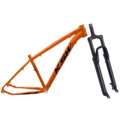 Quadro Bicicleta MTB 29 KSW XLT100 + Suspensão Aro 29 80mm
