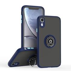 ymxdmd É especialmente projetada para iPhone XR antiarranhões, anti-impressão digital, suporte de anel giratório de 360° embutido, capa magnética sólida e durável, adequada para iPhone XR 6,1