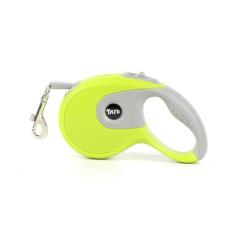 A4DOG Coleira retrátil para cães, de 4,9 m, para cães de médio a grande porte de até 49,9 kg, coleira longa para cães, botão de bloqueio simples fácil e alça ergonômica, coleira resistente e sem