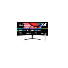 Monitor LG MyView Smart 34SR60QC-B Tela curva WQuadHD