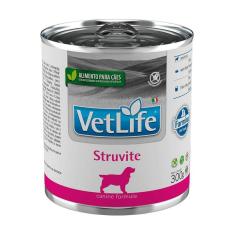 Ração úmida farmina vet life struvite para cães 300g