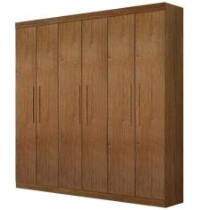 Guarda Roupa Casal 6 Portas 4 Gavetas - Belém-Cinamomo - Star Móveis
