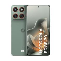 Smartphone Motorola Edge 70 5G - 512GB 24GB (12GB RAM + 12GB RAM Boost), Ultrafino, 3 cameras 50MP, Tela 1.5K extreme Amoled 120hz
