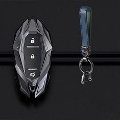 TPHJRM Capa da chave do carro em liga de zinco, adequado para Chevrolet Malibu XL Equinox Suporte para carro Shell Acessórios para carro