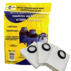 Saco aspirador electrolux hidrolux ap20 / a170 / a1000 / tornado - 3 und (REF.1118)