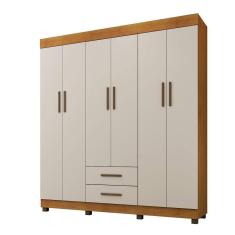 Roupeiro Copacabana New 6 Portas 2 Gavetas Benetil