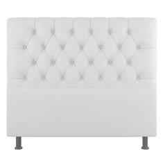 Cabeceira Cama Box Casal Nice 140cm Suede Cinza Claro - Abmaza