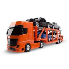 Caminhão Cegonheira Cegonha Roma Petroleum - 1/43 - Roma - Roma Brinqu