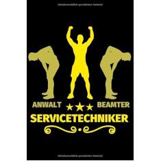 Notizbuch liniert: Servicetechniker Geschenke Abschluss lustig