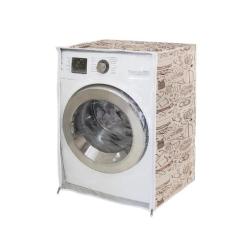 Capa De Máquina De Lavar - Lavanderia Com Abertura Frontal - Vida Prat