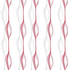 Papel Parede Linhas Vermelha E Cinza Autocolante Sala Quarto