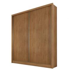 Guarda Roupa Solteiro 2 Portas 3 Gavetas Virtus - Cumaru - Móveis Novo Horizonte