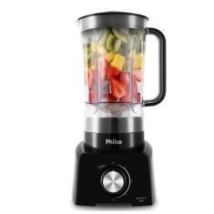 Liquidificador Philco 2,7L 1050W com Filtro Plq11a, Preto, 110V