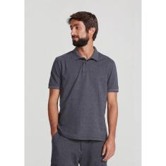 Camisa Polo Básica Masculina Em Malha Piquet