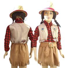 Saia Country Infantil para Fantasias - Extra Festas